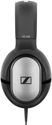Sennheiser HD 206 Wired without Mic Headset (Black, On the Ear) Sennheiser HD 206 Wired without Mic Headset (Black, On the Ear)